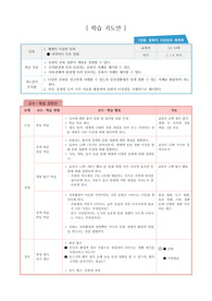 [수업지도안] 사회, 지역마다 다른 문화 학습지도안입니다.