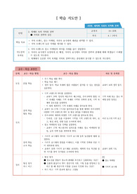 [수업지도안] 중학교 사회과목 학습지도안 입니다.