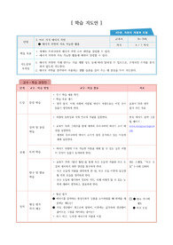 [수업지도안] 고등학교 사회과목 학습지도안입니다.