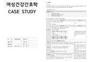 여성건강간호학 케이스 - 자궁내막증 A+ - 간호진단 3개