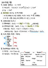 위험물산업기사 실기 2013~2020 정리