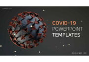 코로나 바이러스(covid-19), 의료, 바이러스관련 발표에 효과적인 템플릿입니다
