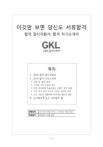 [최신] 2019 GKL 합격 입사지원서 + 자기소개서 + 인사팀 서류 꿀팁!