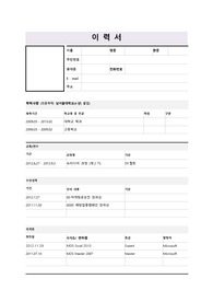 마케팅, 광고, 홍보, AE - 주목받는 이력서+자소서 양식 (신입, 주임대리금 경력직 참고 가능)
