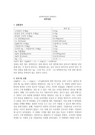 화학양론 A+ 결과레포트
