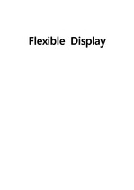 광전자공학-Flexible Display
