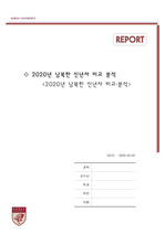 남북한 2020신년사 비교 분석