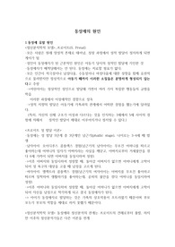 동성애의 원인에 관한 레포트 A+자료!!!!