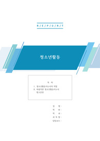 (A+레포트)[청소년활동] 청소년활동지도사의 역할