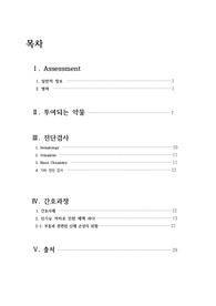 성인간호실습 CASE 진단명 Meningioma, 간호진단 신기능 저하로 인한 체액 과다, 부동과 관련된 신체통합성 장애의 위험 등