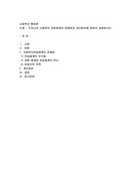 우리나라 사회복지 전달체계의 문제점과 개선방안에 대하여 설명하시오