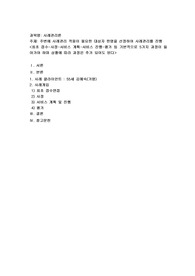 주변에 사례관리 적용이 필요한 대상자 한명을 선정하여 사례관리를 진행