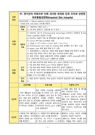 욕창 간호진단