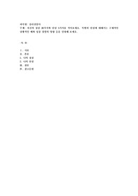 자신의 장점 30가지와 단점 5가지를 적어보세요. 특별히 단점에 대해서는 구체적인 상황적인 예와 성장 경험의 영향등을 설명