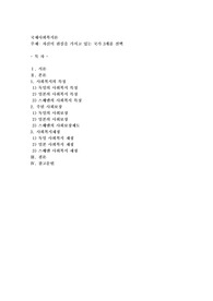 자신이 관심을 가지고 있는 국가 3개를 선택