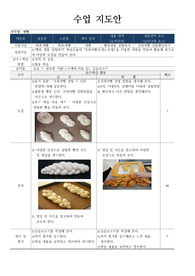 [수업지도안][학습지도안] 단과자빵(스트위스트형) 만들기 수업지도안입니다.