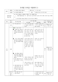 [수업지도안][교수학습과정안] 국어 우리말 우리글 사랑하기 단원5 수업지도안입니다. 각종 공개수업에 유용하게 사용할 수 있습니다.