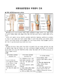 노인간호학 주제학습 (퇴행성골관절염과 부동환자 간호)