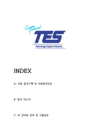 테스 합격자의 자소서 및 AI면접준비