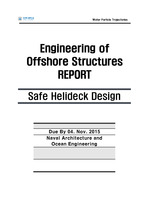 해양구조물공학 과제5-SAFE HELIDECK DESIGN(해양구조물 설계)