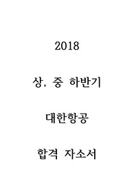 대한항공 합격 자소서 (2018 상,중,하)
