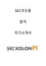 SKC코오롱 합격자소서 2019하반기