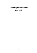 담관암 사례보고서, 성인간호학 실습, 간호진단 4개/ 간호과정 3개