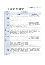만1세 7월 영아관찰기록, 영아관찰일지
