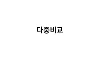 다중비교 개념 총정리(연구방법론 대학원 수업자료)
