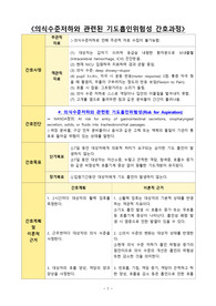 의식수준저하와 관련된 기도흡인위험성 간호과정