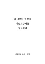 [합격 자기소개서] 2018하반기 정규직원 기술보증기금(기보)