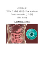 아동간호학 VSIM 5 에바 매디슨 Eva Madison Gastroenteritis 간호과정
