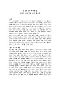 인간행동과 사회환경[인간의 다양성과 인권]에세이
