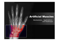 인공근육(Artificial Muscles) 조사 발표자료
