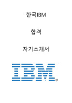 한국 IBM 합격자소서 2020하반기