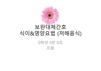 보완대체간호학 저해음식PPT(탄산)