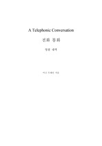전화 통화 A Telephonic Conversation