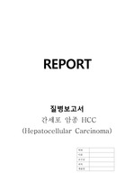 간세포암종(HCC, Hepatocellular Carcinoma) - 간암  질병보고서 [성인간호학 실습]