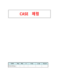 아동간호 폐렴케이스입니다 상받았고 A+받았습니다!!