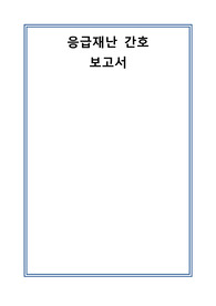 아나필락시스 응급재난보고서입니다.문헌고찰 사진 포함 꼼꼼하게 했어요!
