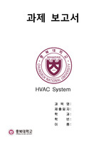 열유체실험 HVAC 실험 보고서