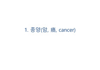 [물리][탐구활동보고서][자유주제탐구활동보고서][수행평가] 물리 과목 자유주제탐구활동 보고서 중 종양(암)에 관한 탐구활동보고서입니다.