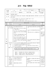 미술,과학 부분수업계획안(바람개비만들기)