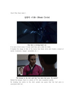한국, 외국 단편영화 영문레포트 모음
