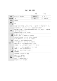 정신간호 치료적활동 계획서