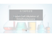 Friedel-Craft Alkylation of  Dimethoxybenzene - 결과 ppt