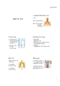 간호부 호흡기 발표자료