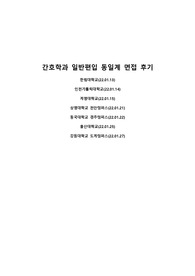 2022 일반편입 간호학과 면접 후기(한림,인천가톨릭,계명,상명,동국,울산,강원도계)
