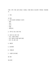 지역 기반 공연 하나를 구상하고 아래 항목을 참고하여 기획안을 작성하세요