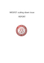 MOSFET scaling down issue report